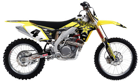 FX 16 ROCKSTAR COMPLETE SHROUD/TRIM/LOWER FORK GRAPHIC KIT#mpn_19-07424